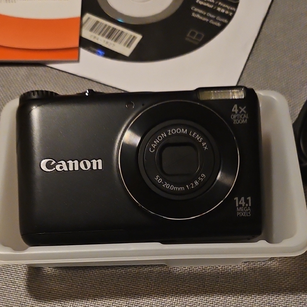 Canon PowerShot A2200 Digital Camera - Silver and Black - Picture 4 of 4
